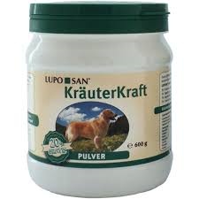 500g + 20 % GRATIS, Luposan KräuterKraft 30, Bylinky pro psy - mletý prášek