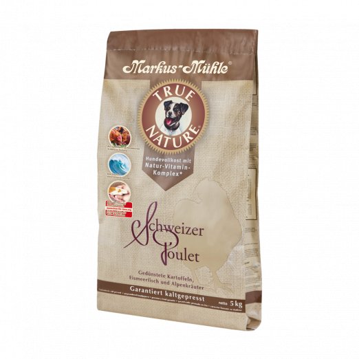 Granule TRUE NATURE 5kg, granule lisované za studena