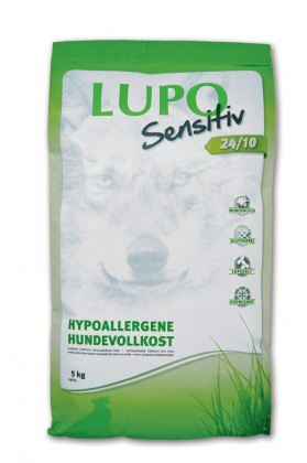 Lupo Sensitiv 24/10, 5kg monoprotein.kuřecí granule lisované za studena pro nemocné psy